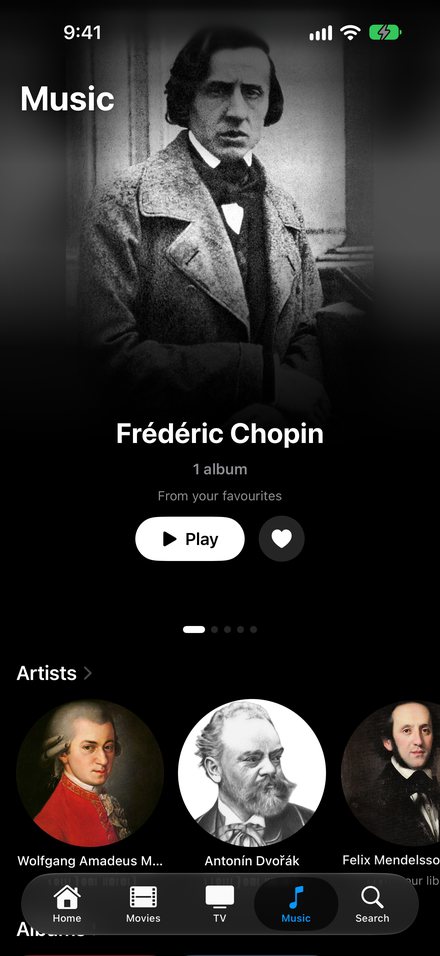 Music on iPhone